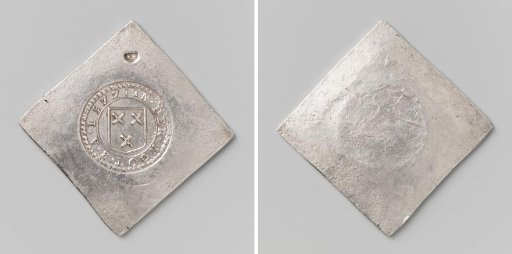 Two-Guilder (Counterfeit), Emergency Coin from Breda, Copy of a Coin Struck During the Siege