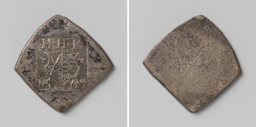 Quarter taler, emergency coin from Leipzig by John Frederick, Elector of Saxony.