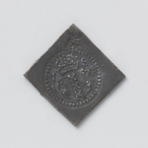 Five stuivers, emergency coin from Amsterdam, struck during the siege from municipal silver