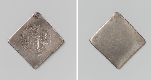 Ten stuivers, emergency coin from Amsterdam, struck during the siege from municipal silver