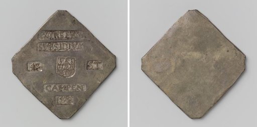 Forty-Two Stivers, Emergency Coin from Kampen, Struck to Pay Arrears of Soldiers' Wages to the Garrison