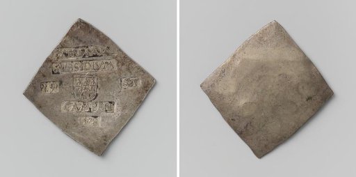 Nineteen Stuiver, Emergency Coin from Kampen, Struck to Pay Arrears of Soldiers' Wages to the Garrison