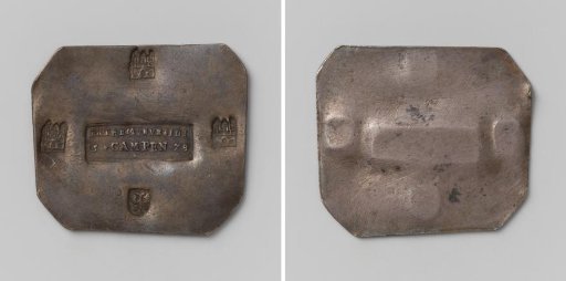 Twenty-One-Schilling, Imitation of an Emergency Coin from Kampen, Struck During the Siege, Made by Karl Wilhelm Becker