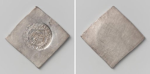 Thirty-six stuiver, emergency coin from Brussels, cut by Spanish troops