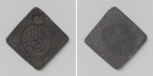 Twelve and a half stuivers, emergency coin from Tournai, copy of an emergency coin struck during the siege