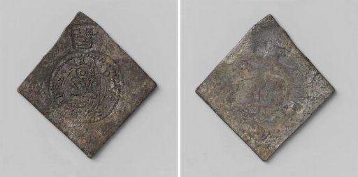 Ten stuiver, emergency coin from Oudenaarde, struck during the siege