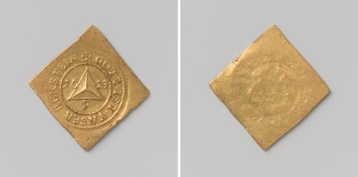 Gold ducat, siege coin from Frankenthal, struck during the siege by Verdugo