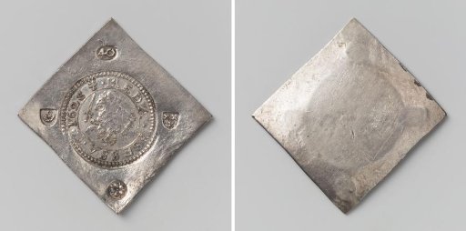Forty stuivers, emergency coin from Breda, struck during the siege by Spinola