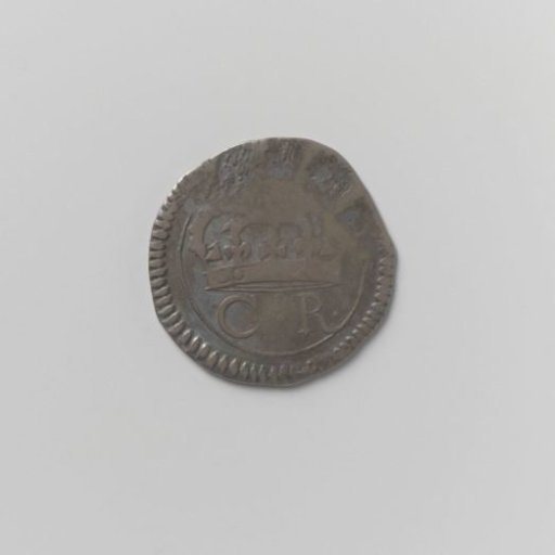 Shilling; twelve pence, emergency coin of Charles I, King of England, struck at Ormond from silver contributed by the inhabitants