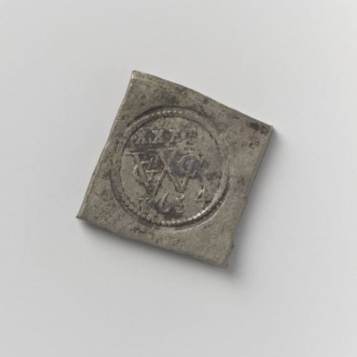 Forty stuiver, emergency coin from Pernambuco, struck during the siege on the order of the Dutch West India Company