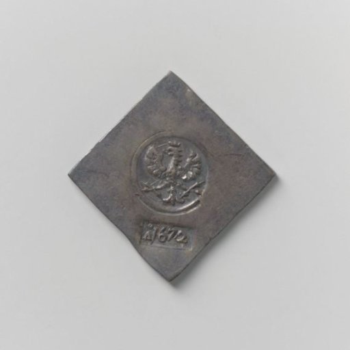 Quarter daler, emergency coin from Deventer, minted during the siege from council silver to pay war costs