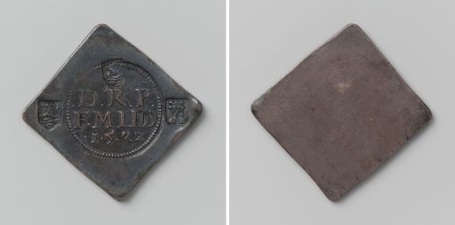 Half daalder, emergency coin from Middelburg, struck during the siege
