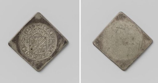 Quarter thaler, emergency coin from Groningen, struck during the siege