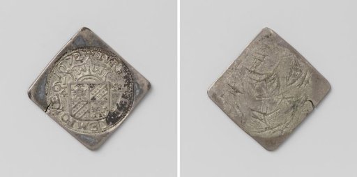 Eighth daalder, emergency coin from Groningen, struck during the siege