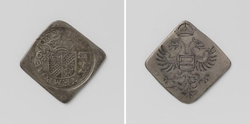 Eighth daalder; emergency coin from Groningen, struck during the siege
