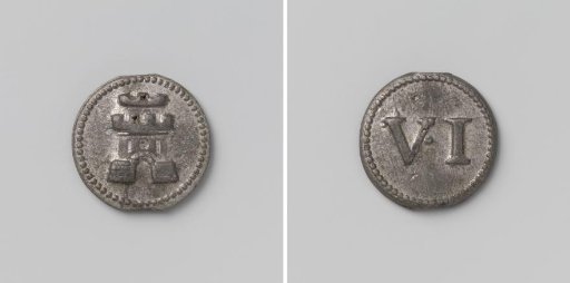 Six stuiver, payment token of the Council of Middelburg