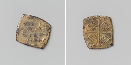 Six Kreuzer emergency coin from Vienna, struck during the siege by the Turks