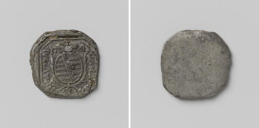 Three Kreuzer emergency coin from Braunau, struck during the siege by the Austrians