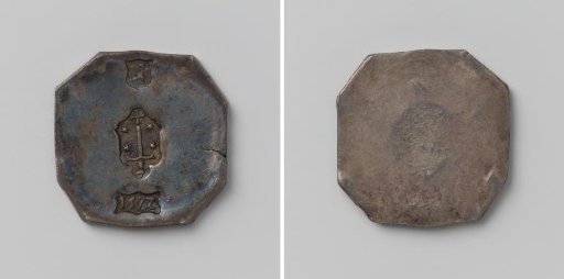 Half daalder, emergency coin from Haarlem, struck during the siege
