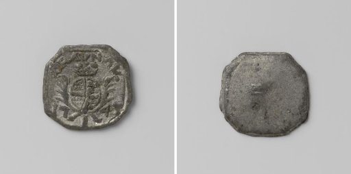 Kreuzer emergency coin from Braunau, struck during the siege by the Austrians