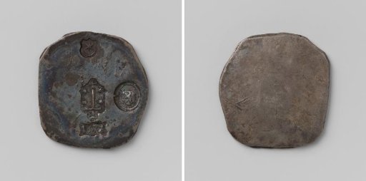 Half daalder, emergency coin from Haarlem, struck during the siege