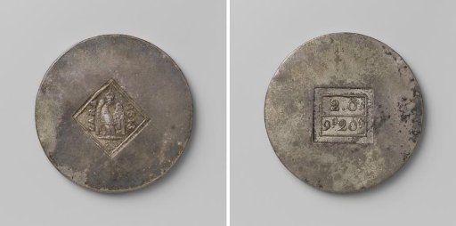 Nine francs twenty cents, emergency coin from Zara, struck during the siege by the Austrians, by the French, on a weight of two ounces