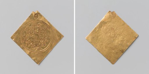 Crown, emergency coin from Middelburg, struck after the siege and capture of the city