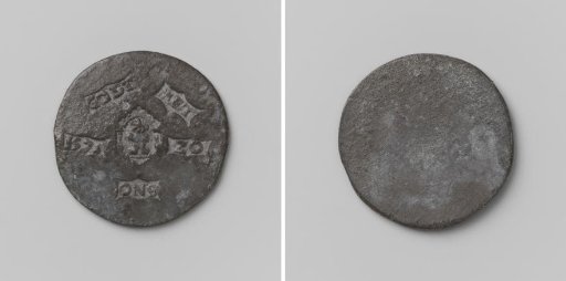 Twenty stuiver, emergency coin from Oudewater, for payment of the garrison that defended the city during the siege