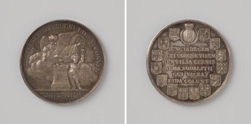 Fiftieth anniversary of the Saturday Society in Amsterdam 1768