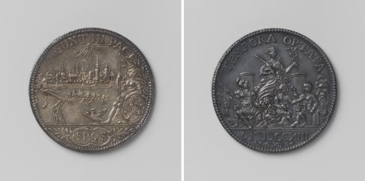 's-Hertogenbosch, council medal on the Peace of Utrecht