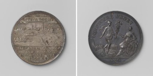 's-Hertogenbosch, city council medal on the construction of the road from 's-Hertogenbosch to Eindhoven