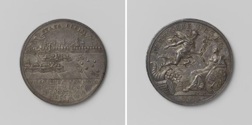 's-Hertogenbosch, Council Medal on the Construction of the Paved Road from 's-Hertogenbosch to Eindhoven