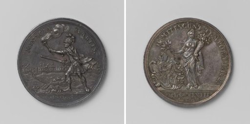 's-Hertogenbosch, council medal on the Peace of Aachen