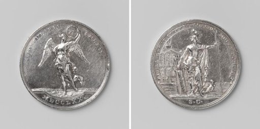 's-Hertogenbosch, Vroedschap medal on the centenary of the rebuilding of the Town Hall