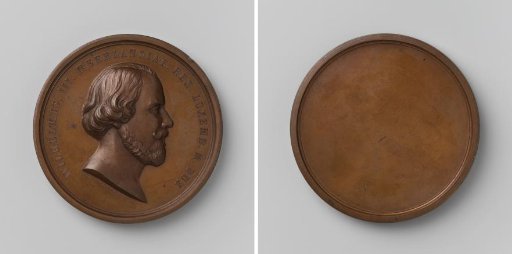 William III, King of the Netherlands, medal of the first size