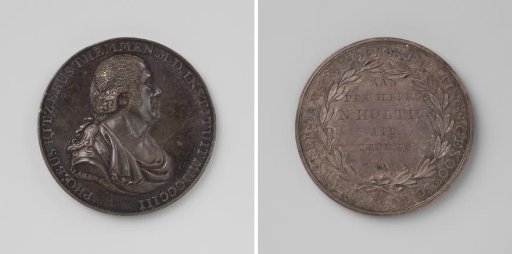 Seven-year anniversary of the Society for the Promotion of Vaccination in Amsterdam, medal awarded to N. Holtius, member since the society's founding by P.H. Themmen