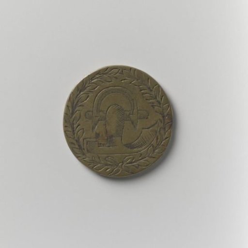 Guild medal of the Cooper and Wine Cellar Keepers' Guild of Amsterdam by Jan Courten