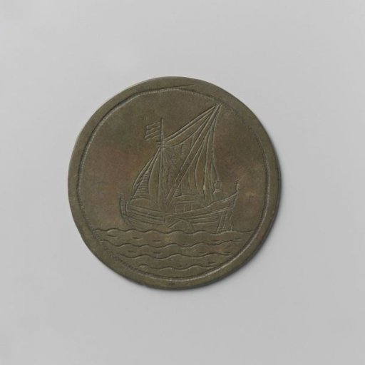 Sailors' Guild, guild medal by Cornelis Tonboeijer no. 22