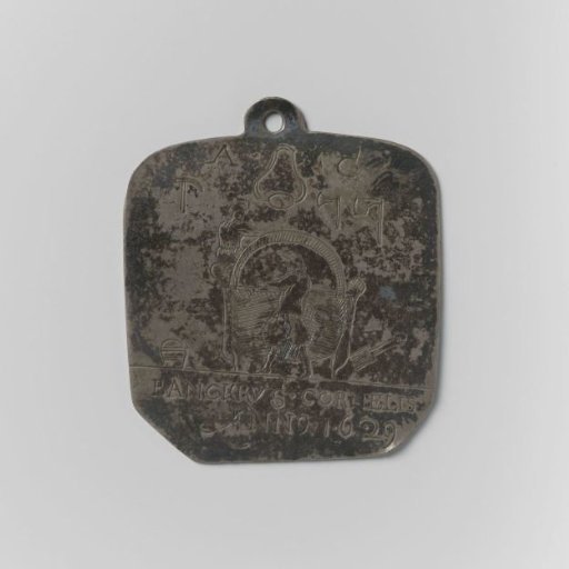 Scissor Sharpeners' Guild of Amsterdam, guild medal by Cornelis Banckrus