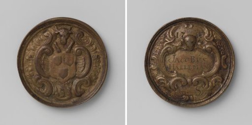 St. Lucas Guild of Amsterdam, guild medal by Jacobus Hallemans, painter