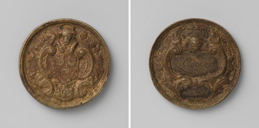 St. Lucas Guild of Amsterdam, guild medal by L. Outkoop, sculptor