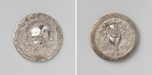 Amsterdam Wine Merchants' Guild, funeral medal of David Dorville