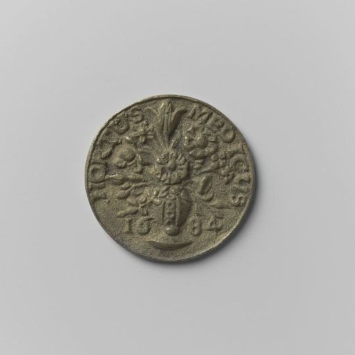 Collegium Medicum in Amsterdam, admission medal for the hortus medicus for pharmacy students
