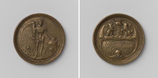Surgeons' Guild of Amsterdam, guild medal by G. Gerritszen, 111th surgeon