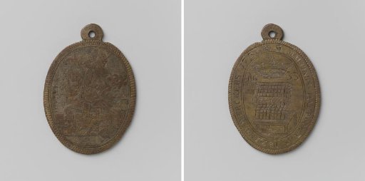 Ribbon Weavers' Guild of 's-Hertogenbosch, guild medal no. 33