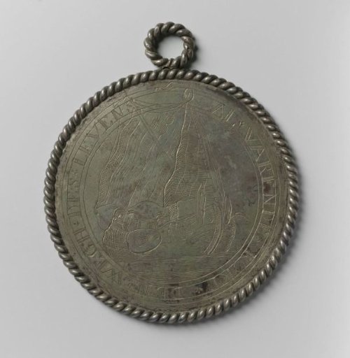 Shipowners' Guild of 's-Hertogenbosch, guild medal presented by the guild to the senior dean Jan Hubert