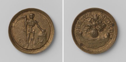 Surgeons' Guild of Amsterdam, Access Medal for the Hortus Medicus of H. Tullingh