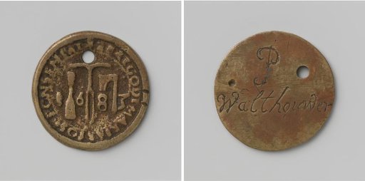 Timber Guild of Maastricht, guild medal by P. Walthouwer
