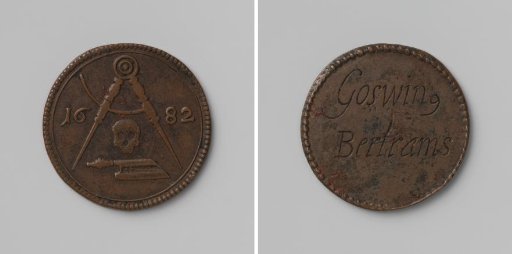 Timber Guild of Cologne, funeral medal by Goswin Bertrams