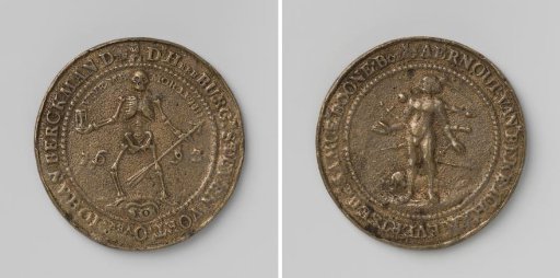 Surgeons' or Cosmas and Damian Guild of Middelburg, guild medal no. 10